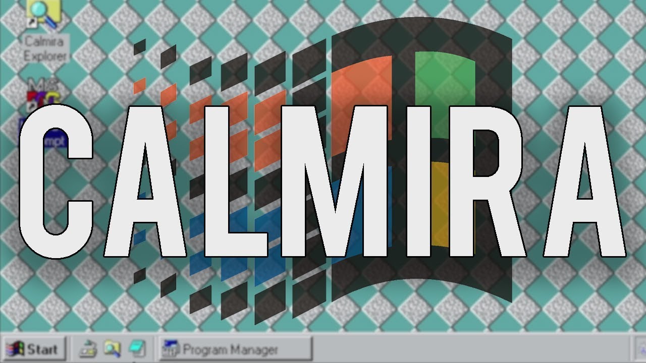 Calmira - A Windows 95 Interface for Windows 3.1 (Overview & Demo)