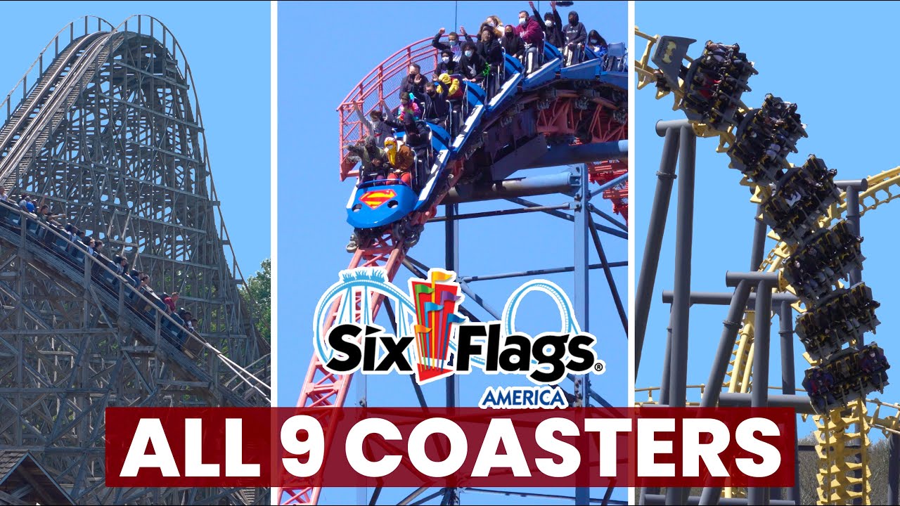 Every Roller Coaster at Six Flags America: RANKED
