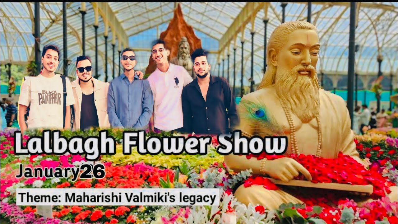 Lalbagh Flower Show 2025 Bangalore / Vlog-17/Complete Tour #like #follow #subscribe #vlog #trending