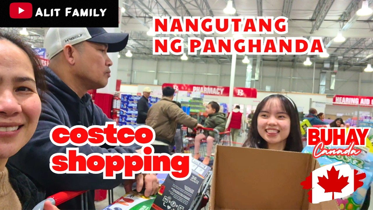 NANGUTANG NG PANGHANDA SA COSTCO #canadavlogs #buhaycanada