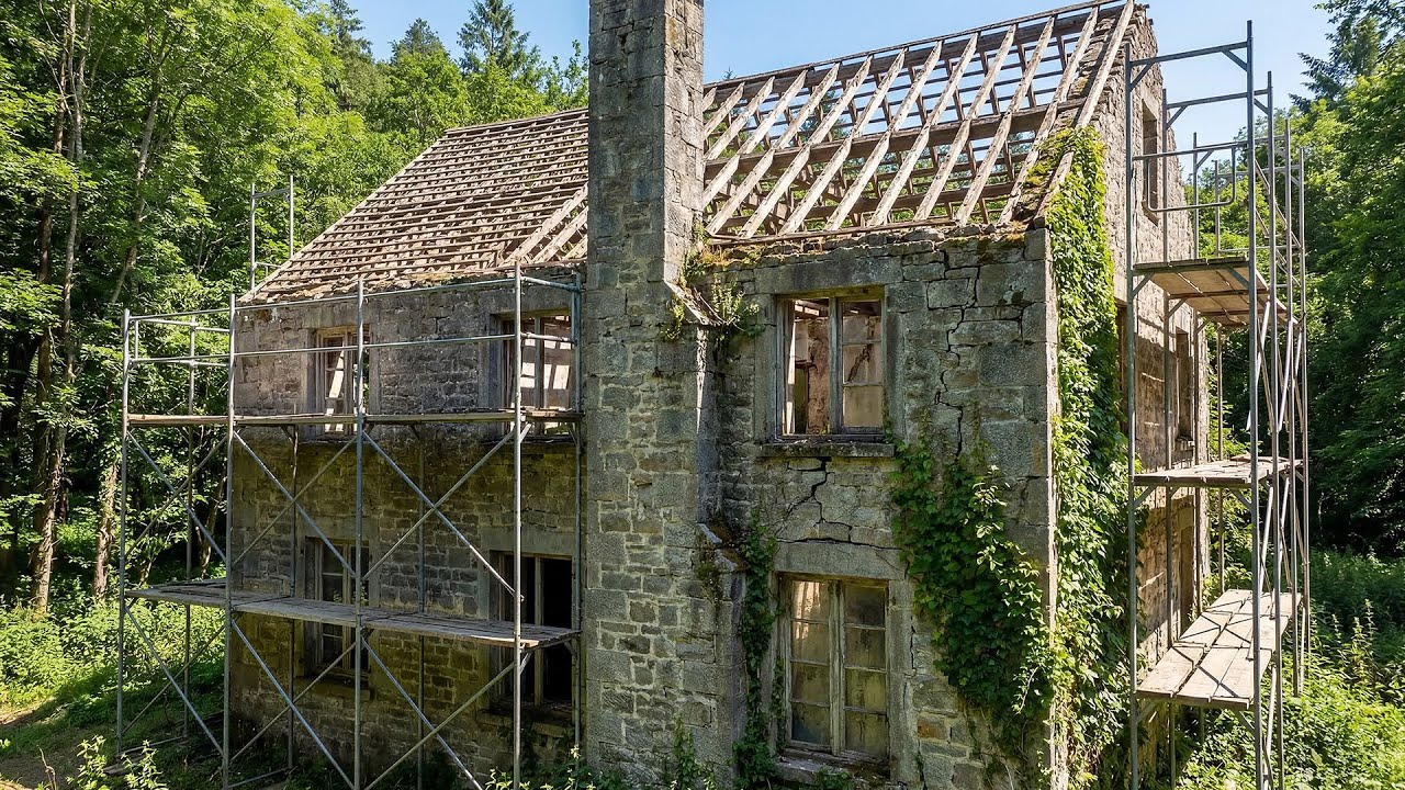 Left for a Decade… Now Fully Restored  Abandoned Home Revival