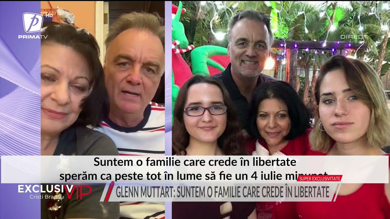 ELENA CÂRSTEA SĂRBĂTOREȘTE ZIUA AMERICII CU GÂNDUL LA FICELE SALE. APARIȚIE TV ALĂTURI DE SOȚUL EI