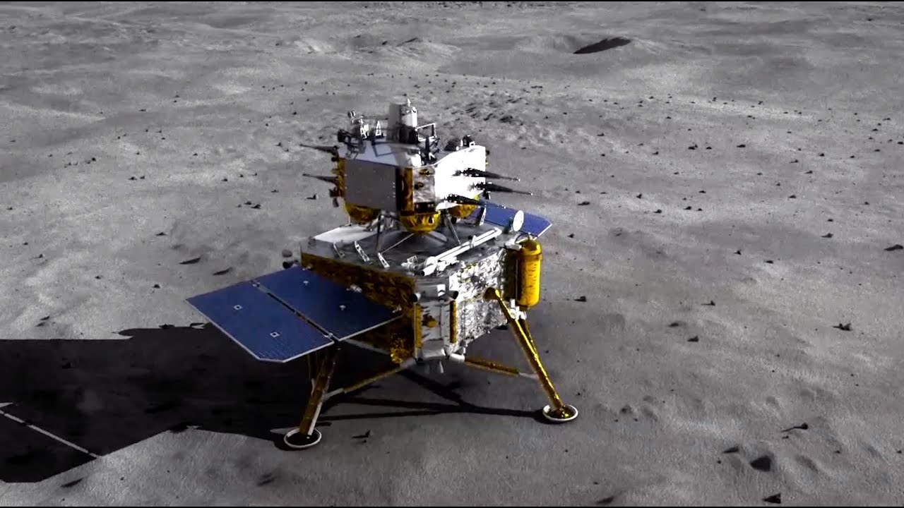 How China's Chang'e-5 spacecraft will collect, return moon samples