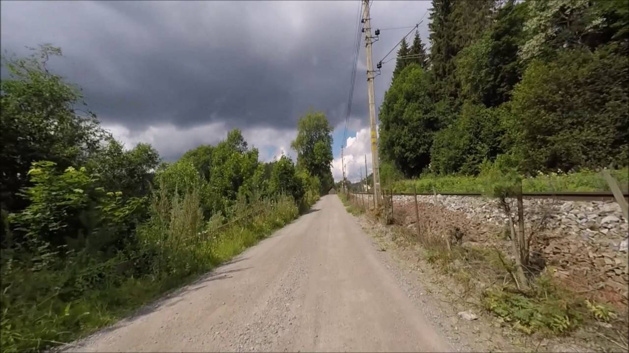 En nedtur p&aring; sykkel....fra Solobservatoriet til Harestua via Bj&oslash;rgeseter