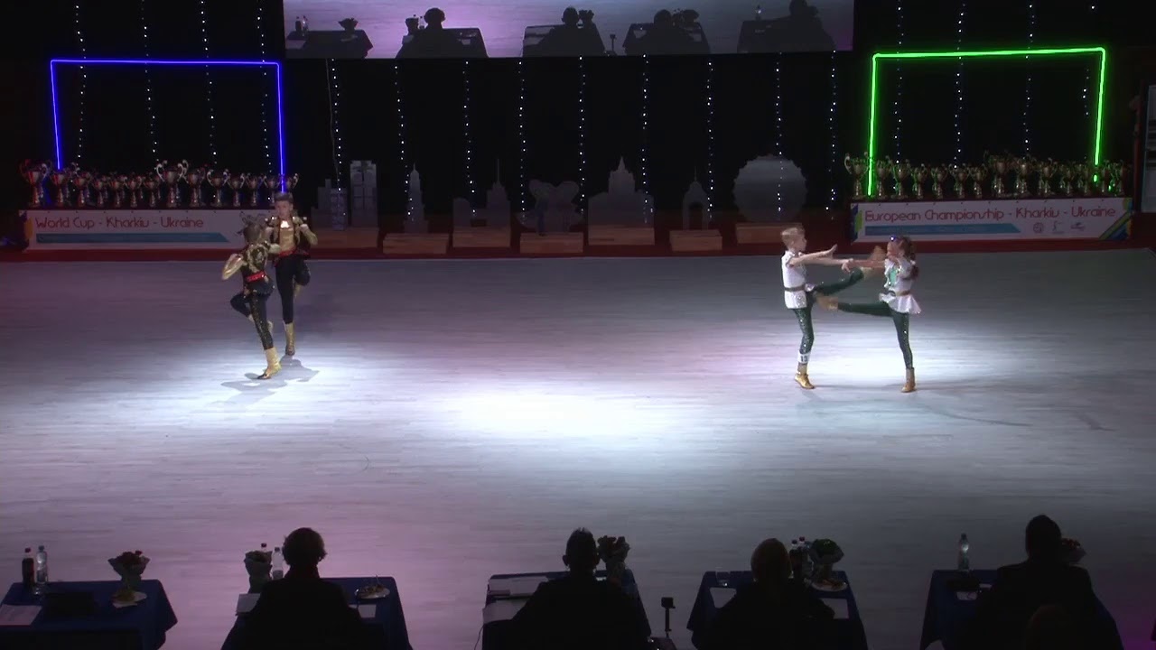 World Cup Rock 'n' Roll Children, Juveniles, Juniors, Main Class Contact Style. Kharkiv. Part 2