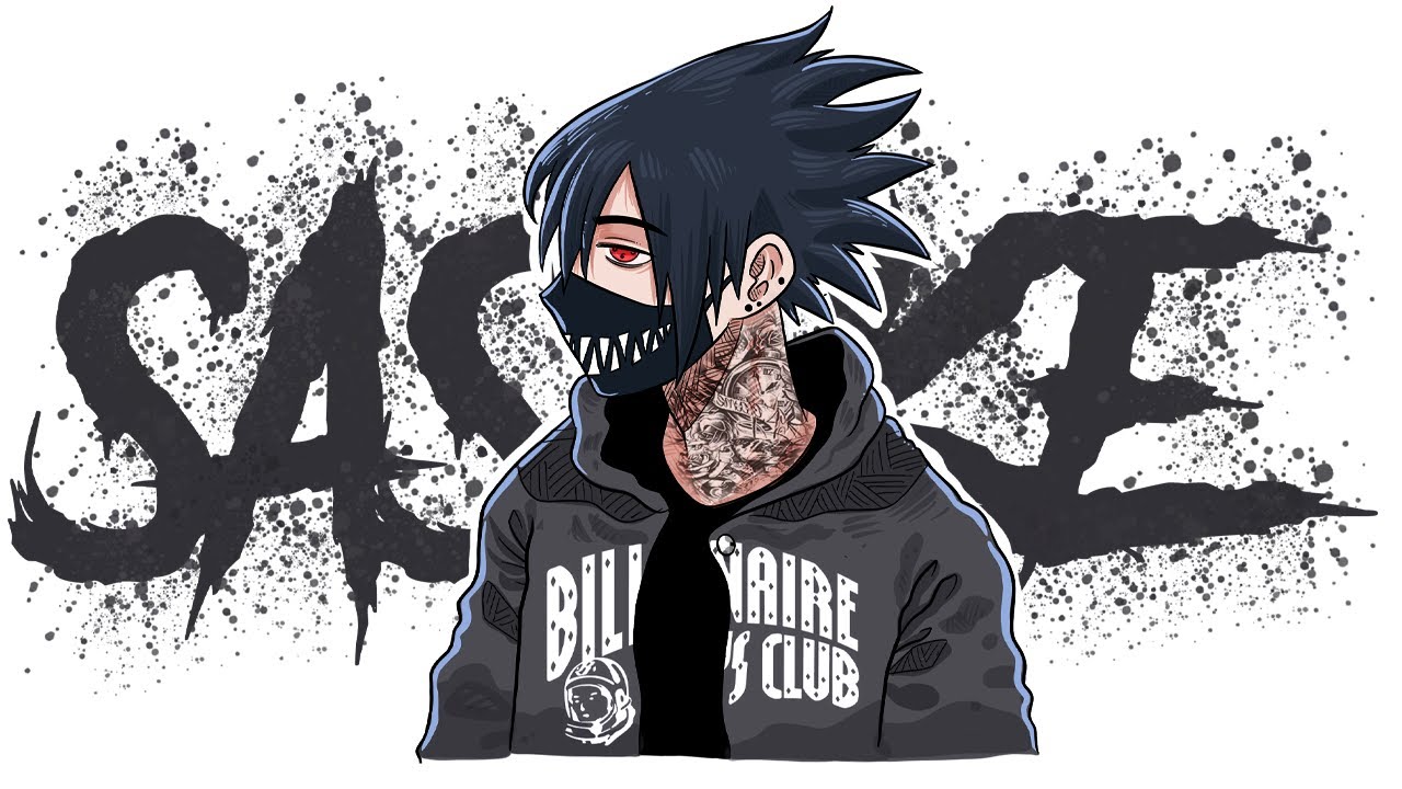 Drawing sasuke Uchiha | Hypebeast | Easy