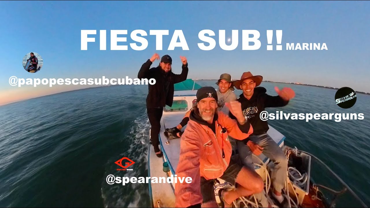 FIESTA SUBMARINA  [ 4k movie ]         Spear & Dive Valgoval