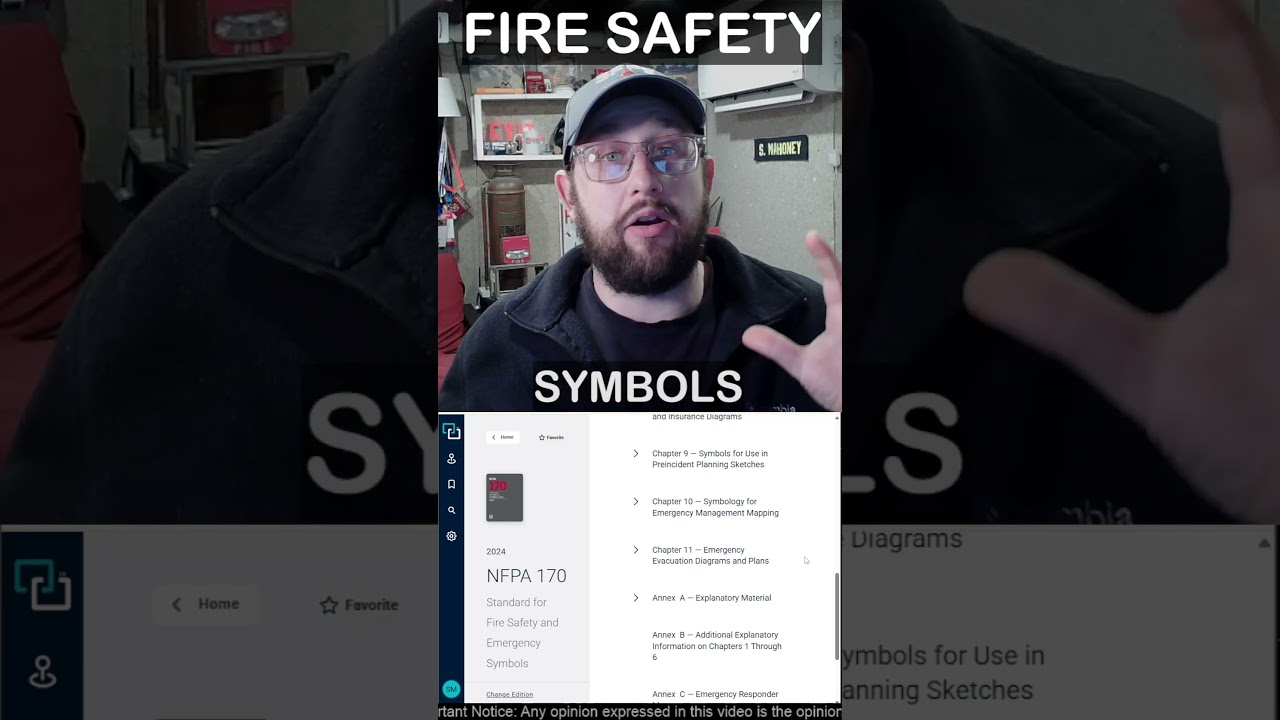 NFPA 170 Symbols for Fire and Emergency Safety | What Do They Mean?