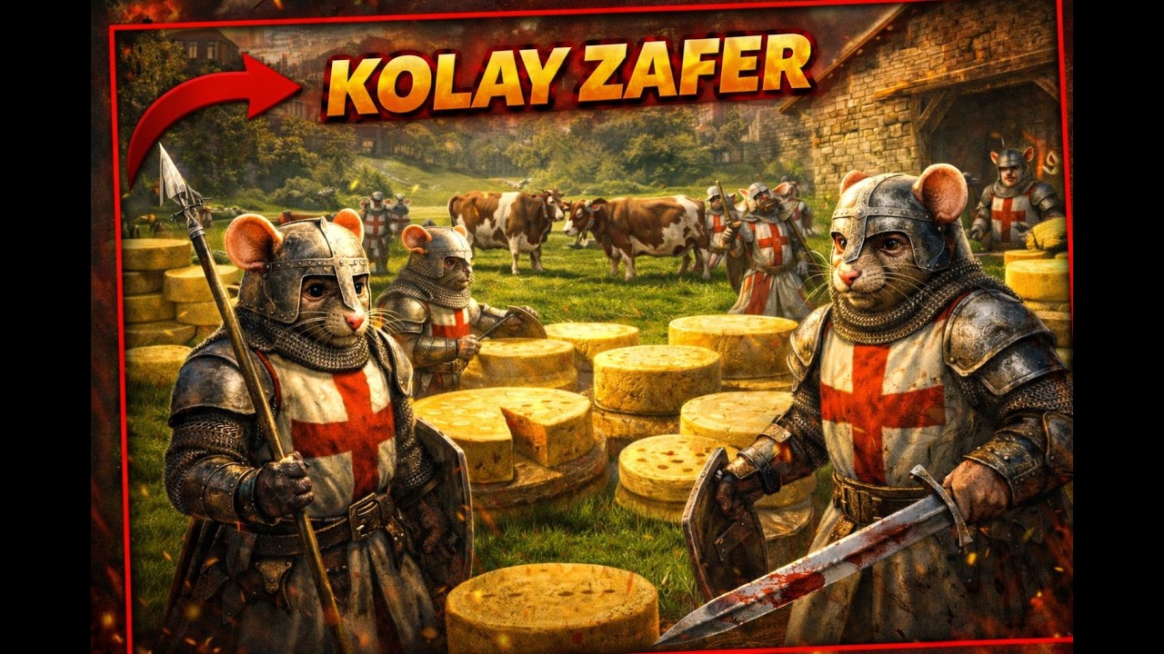 STRONGHOLD CRUSADER MULTİPLAYER / 2v2 KOLAY ZAFER :)