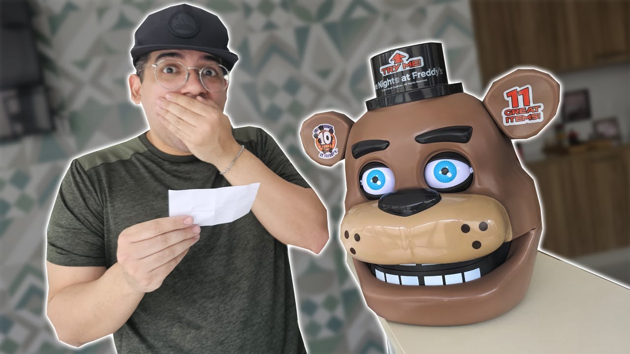O ENIGMA DA CABEÇA GIGANTE DE FIVE NIGHT AT FREDDY'S