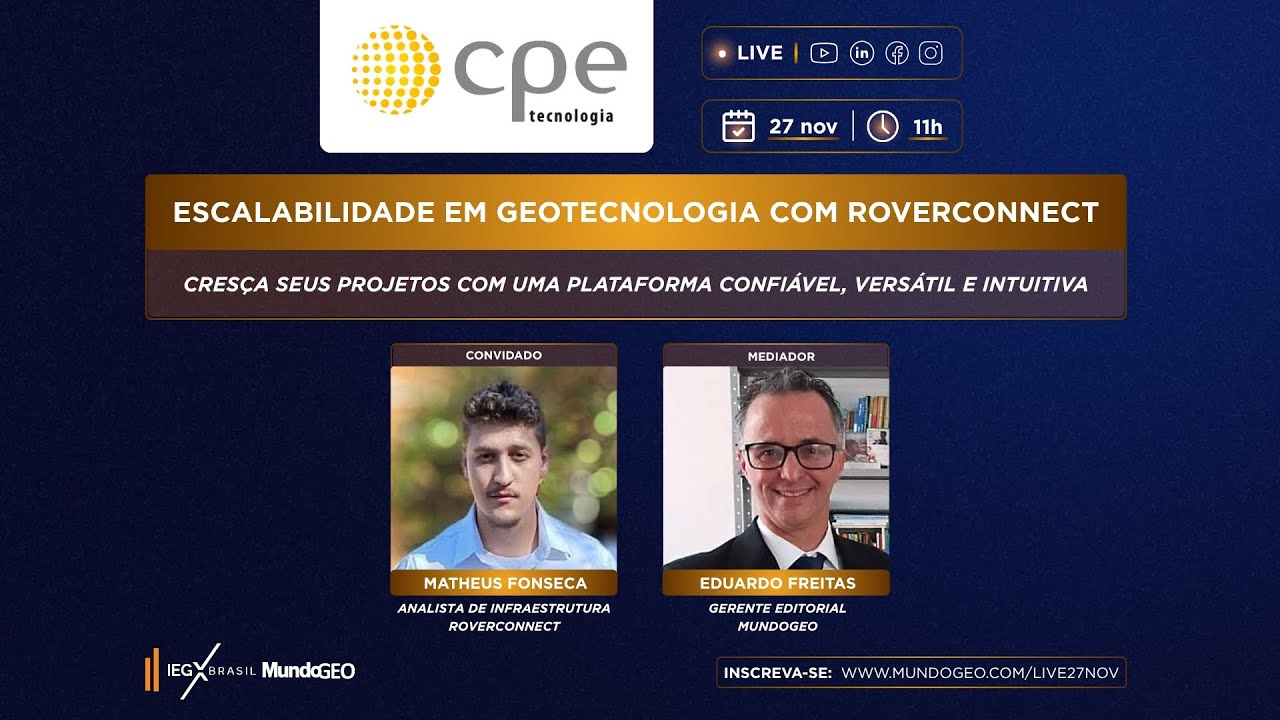 Escalabilidade em Geotecnologia com RoverConnect