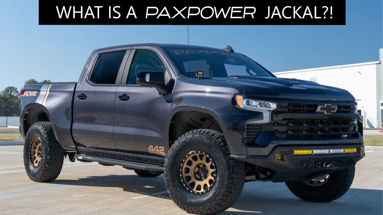 PaxPower Jackal Walk Around!  A true Ford Raptor and Ram TRX rival based on the new Silverado!