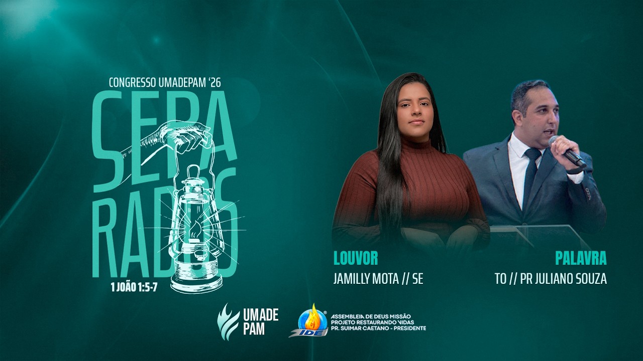 Parte 2 do 2º Dia - Congresso Umadepam 2026 (Separados) l AD. MISSÃO PRV 15-02-2026