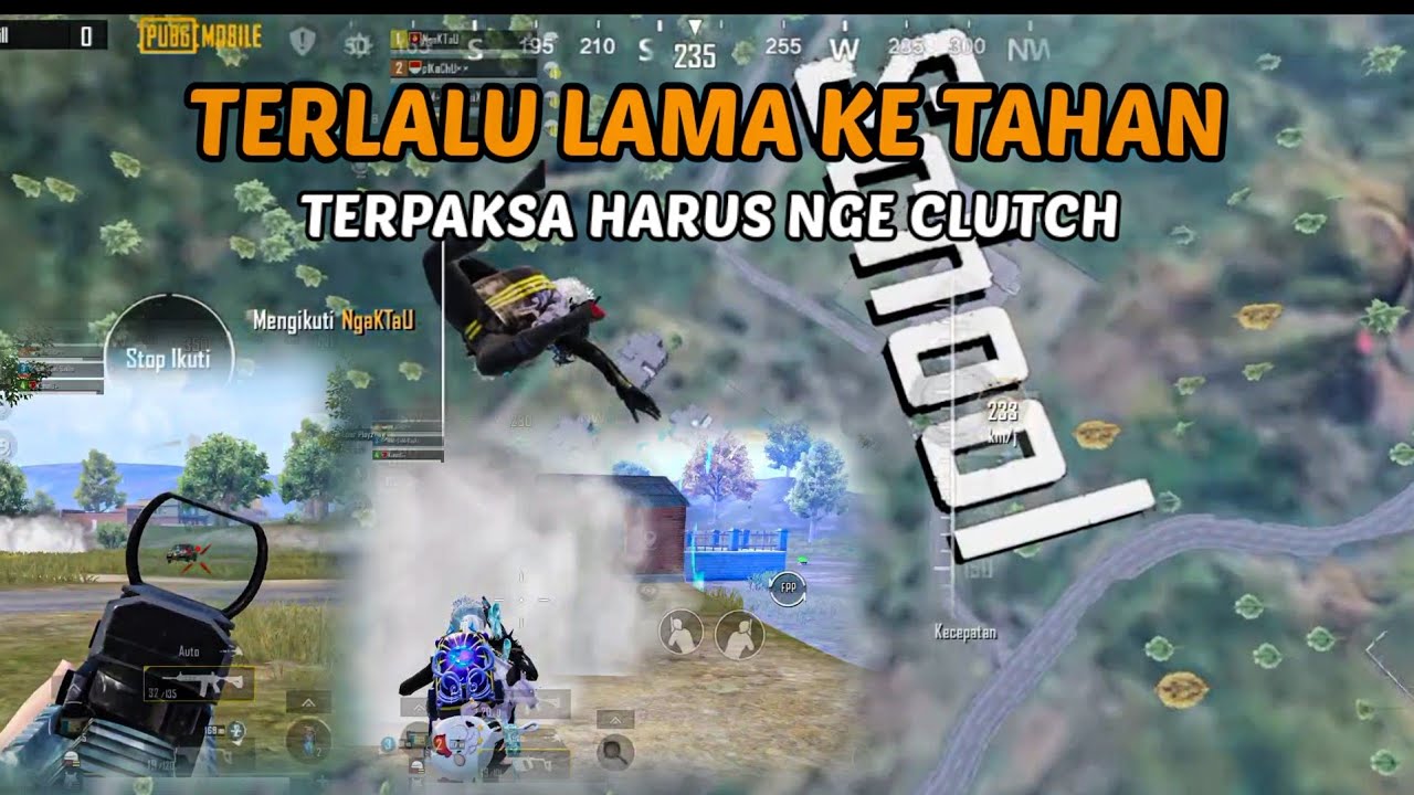 KETAHAN SAMPAI ZONA MENGECIL, PARAHH!! | STARKLEUNG PUBG MOBILE4. 2
