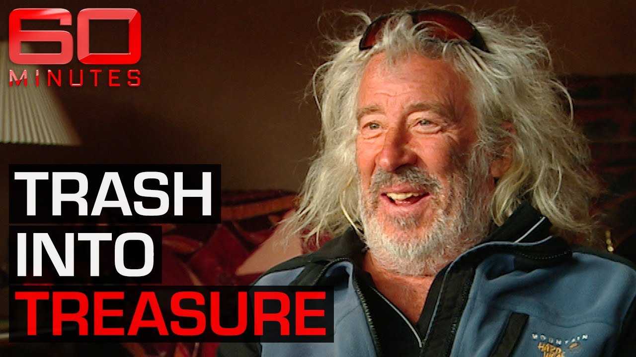 WATCH: This man built a home of the future using trash from the past | 60 Minutes Australia