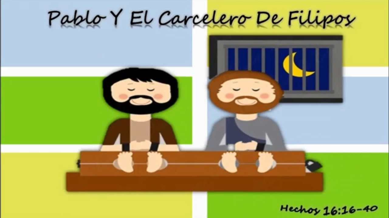 Pablo Y El Carcelero De Filipos Para Niños