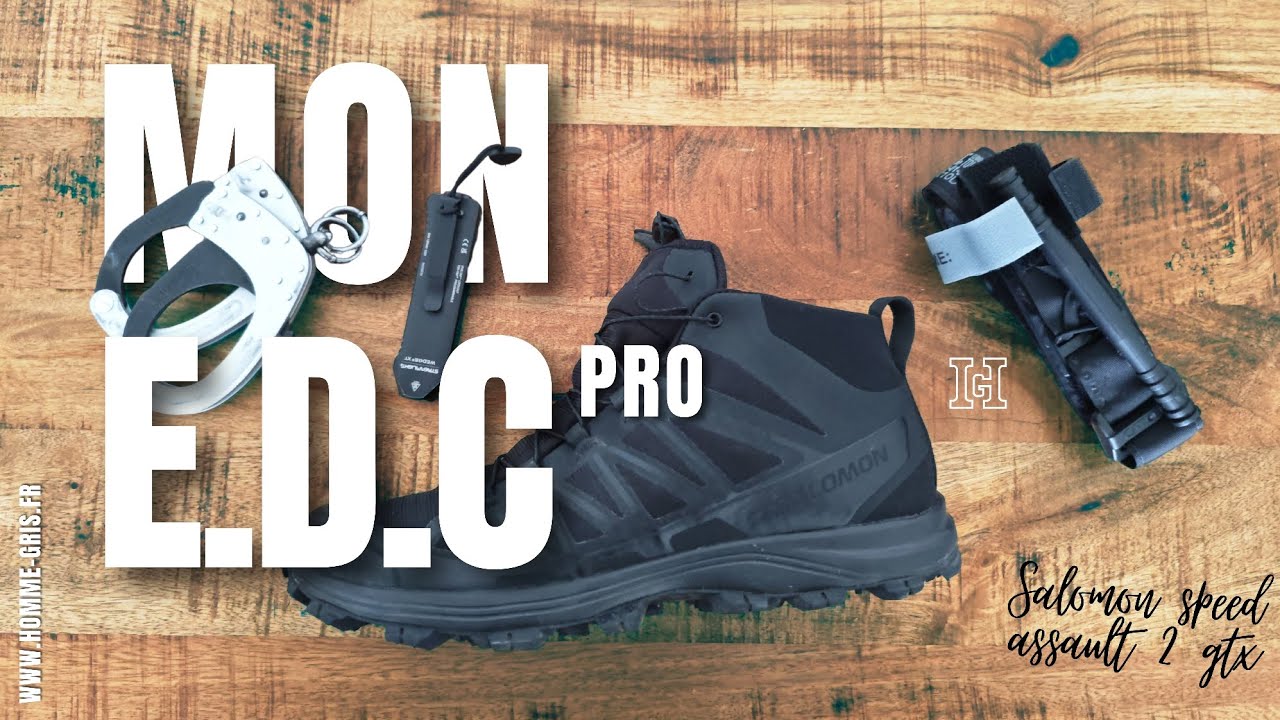 Mon EDC 2026 : la rangers hybride de chez SALOMON - speed assault 2 gtx ( every day carry )
