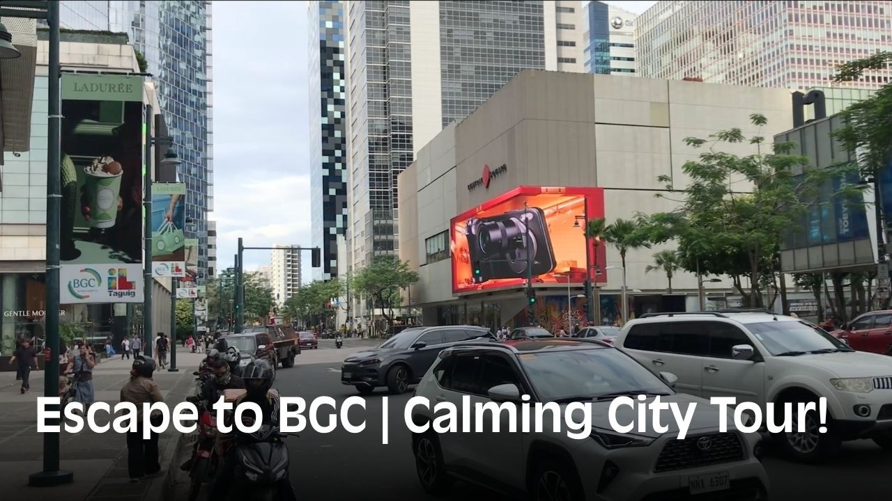 Escape to BGC | Calming City Tour!
