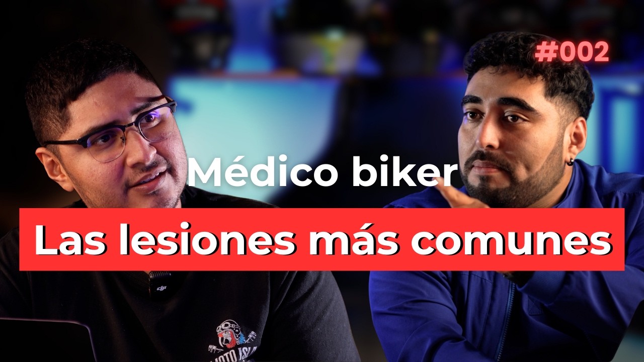 Las lesiones más comunes en moto | Un médico biker lo explica – Podcast Moto Isla #002