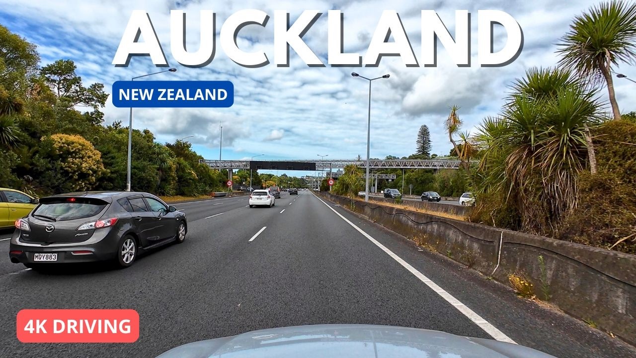 Auckland to Piha | Scenic Summer Drive to New Zealand’s Wild West Coast 🌿🏖️ | 4K Drive