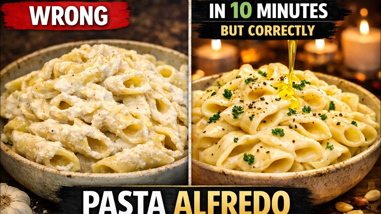 Ultraromantische Romige Pasta Alfredo: het snelste diner om indruk te maken