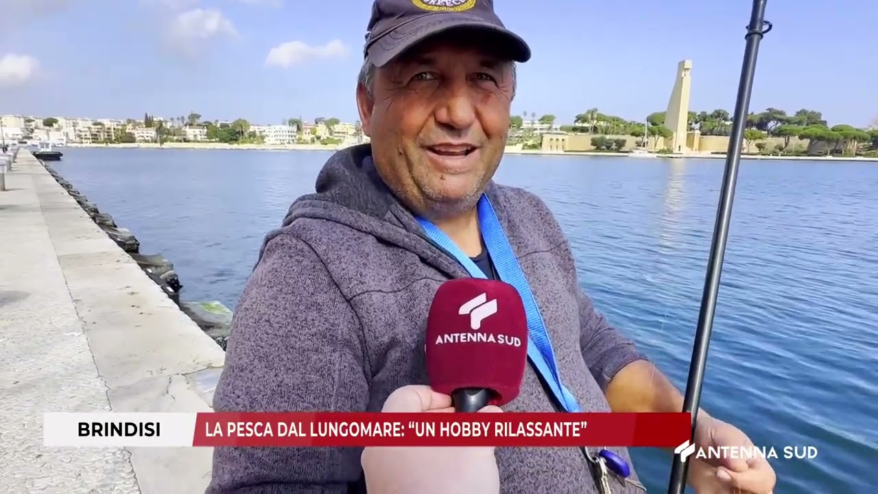 15 MARZO 2026   BRINDISI   LA PESCA DAL LUNGOMARE “UN HOBBY RILASSANTE”