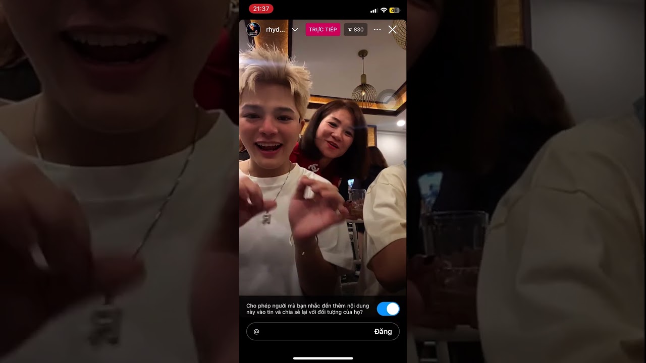 Live Instagram RHYDER, Captain 12/1/2024