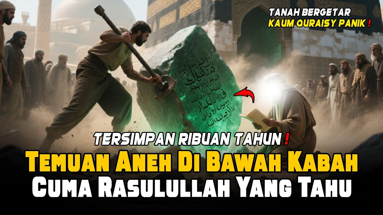 Fakta Mengejutkan! Rasulullah ﷺ Pernah Membuka Lapisan Rahasia di Bawah Ka‘bah