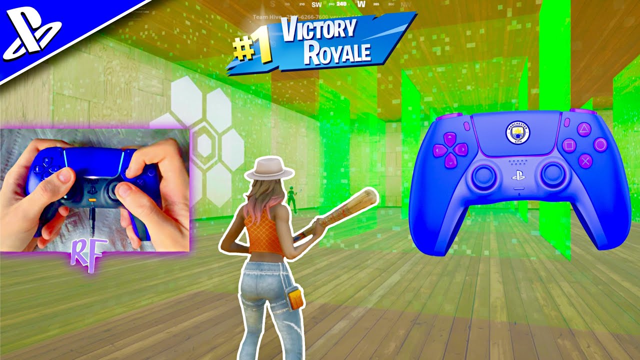 PS5 PRO DualSense Controller ASMR 😴 Fortnite Box PVP HandCam 🎮 4K 120FPS