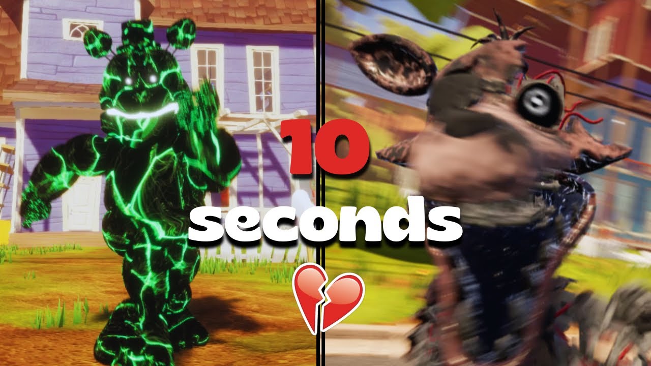 Every 10 SECONDS The Animatronic Changes In Hello Neighbor...