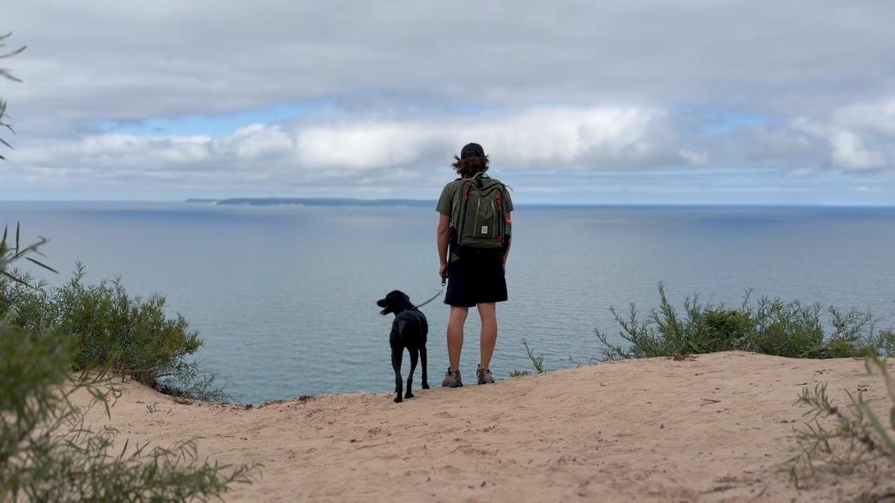 Best Views in Michigan? - Ruby Visits Sleeping Bear Dunes