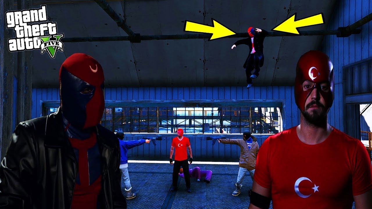 AKINCI AY YILDIZLI ADAMI KURTARIYOR! - GTA 5 AKINCI MODU