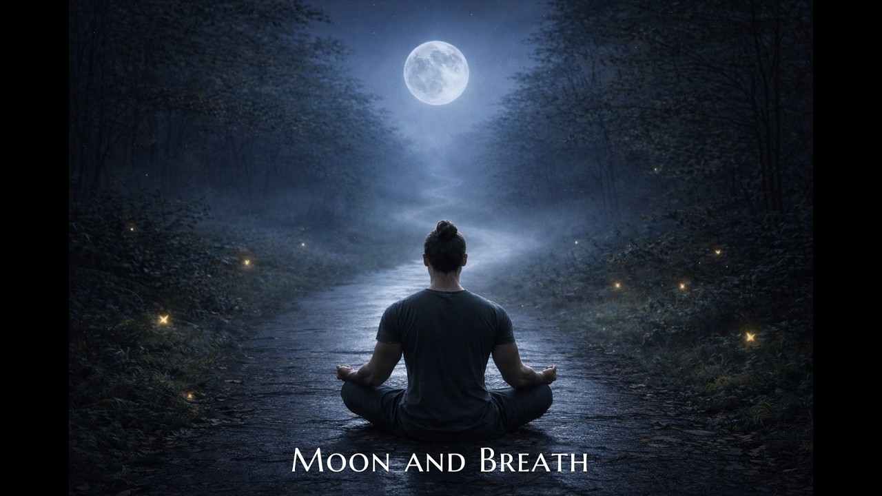 Moon Path Meditation - Calm Mind and Deep Focus (40 minutes)