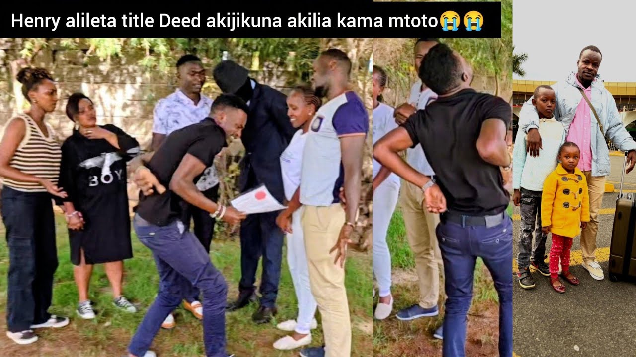 Good Job Daktari🔥🔥Joe amepata Title Deed yake. He regains back all his property 🙏