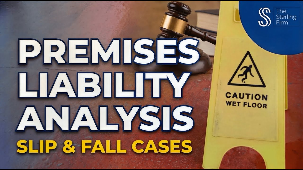Why Most Slip and Fall Cases Fail (And How to Win) #legaladvice