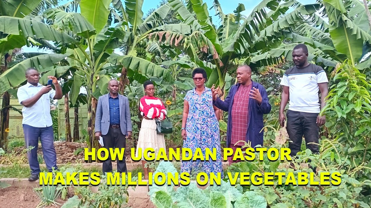 How a Ugandan Pastor makes millions in Vegetables within his One acre Farm