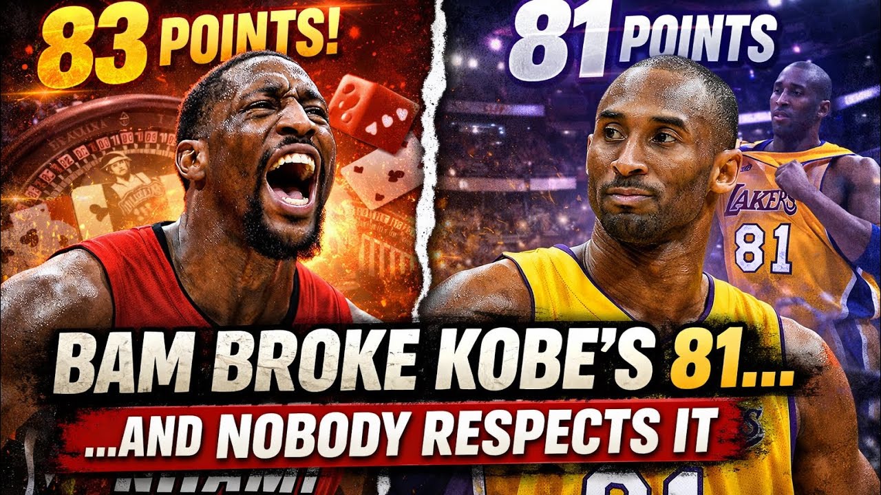 Bam Broke Kobe’s 81… And Nobody Respects It
