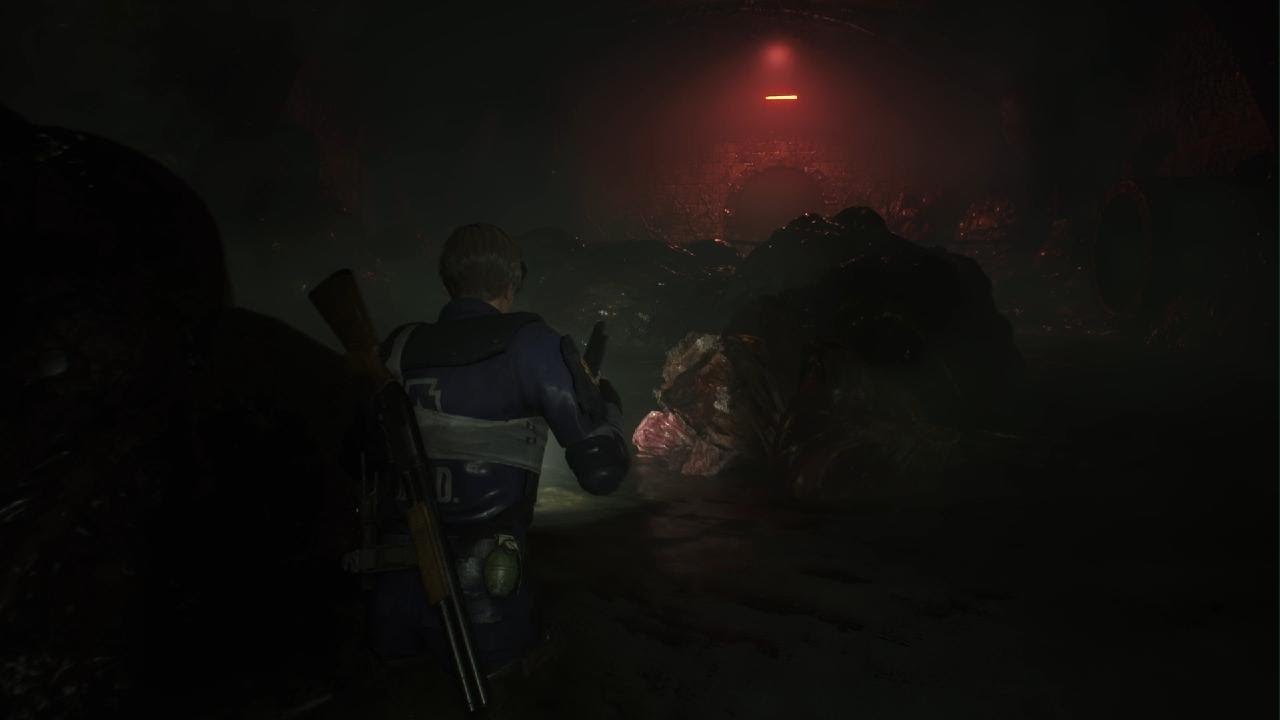 RESIDENT EVIL 2 #14 Ada finden (3-4) - MiniBoss Unterster Kanal - K&ouml;nig Dame Stecker erhalten
