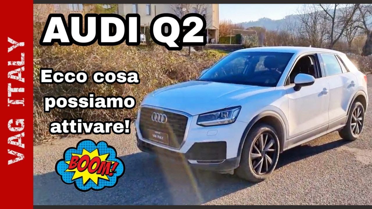 Audi Q2 Business 2018 1.6 TDI 110cv Sblocco mappe a vita, Autovelox, ASI e Attivazioni varie