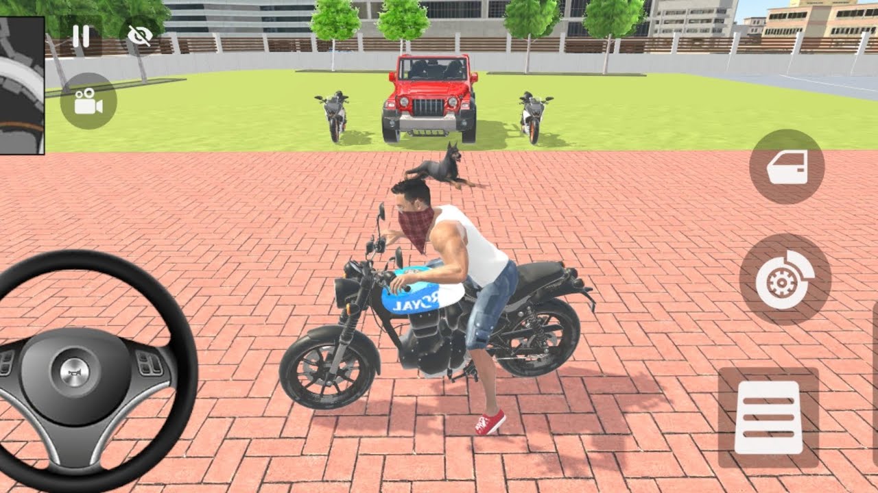 🎮Franklin order by 2️⃣ kTM and 1️⃣ THAR in Indian 🇮🇳bike 💥Theft Auto simulator!!!!!!!!!🎮