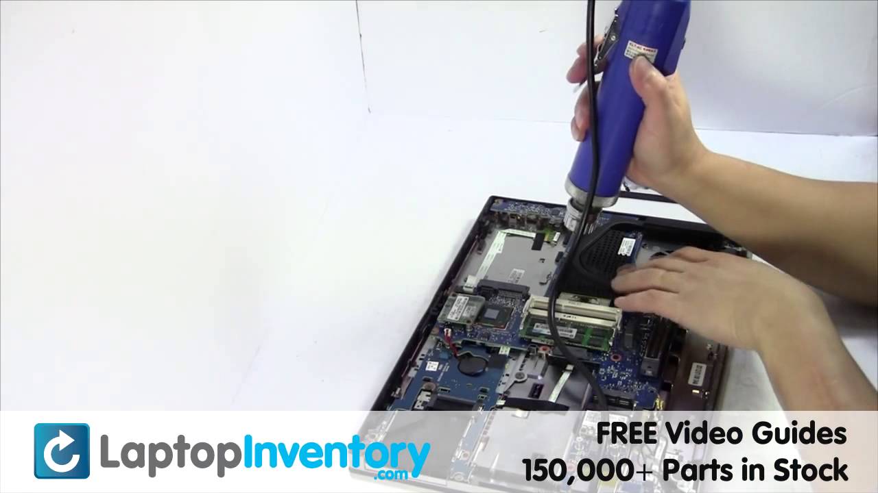 HP EliteBook 8460 8460P Touchpad Replacement - Palmrest Disassembly Take Apart