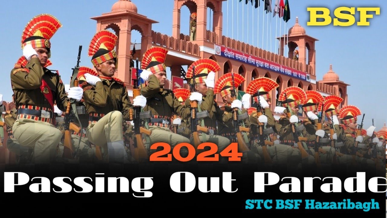 Passing Out Parade 2024 Hazaribagh | BSF Batch no 167 and 168 Kasam Parade