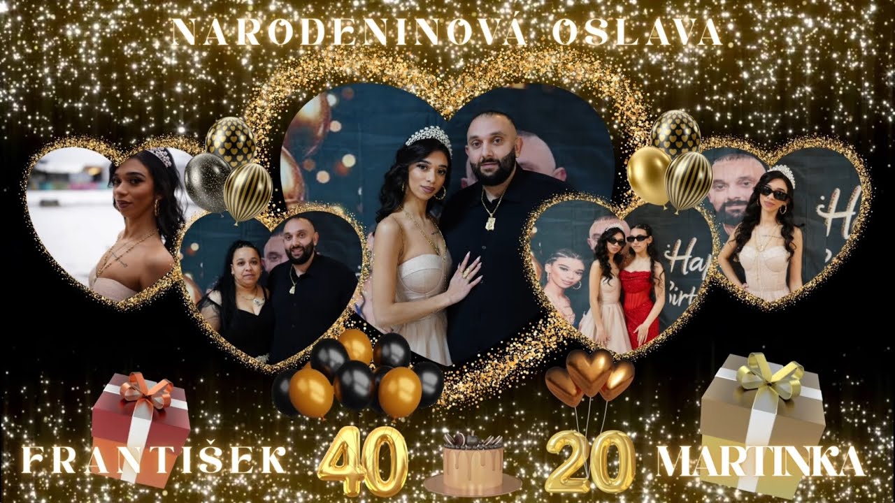 Narodeninová oslava Františka & Martinky *2026*Kameraman 0948155638 4K