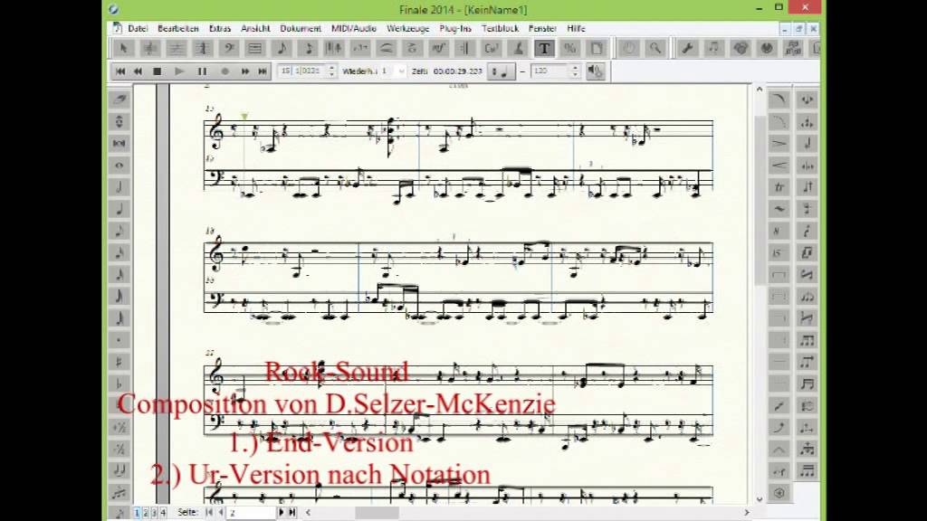 Mit Finale 2014 Musiksoftware einen Rock-Hit erstellen &ndash; von Selzer-McKenzie SelMcKenzie