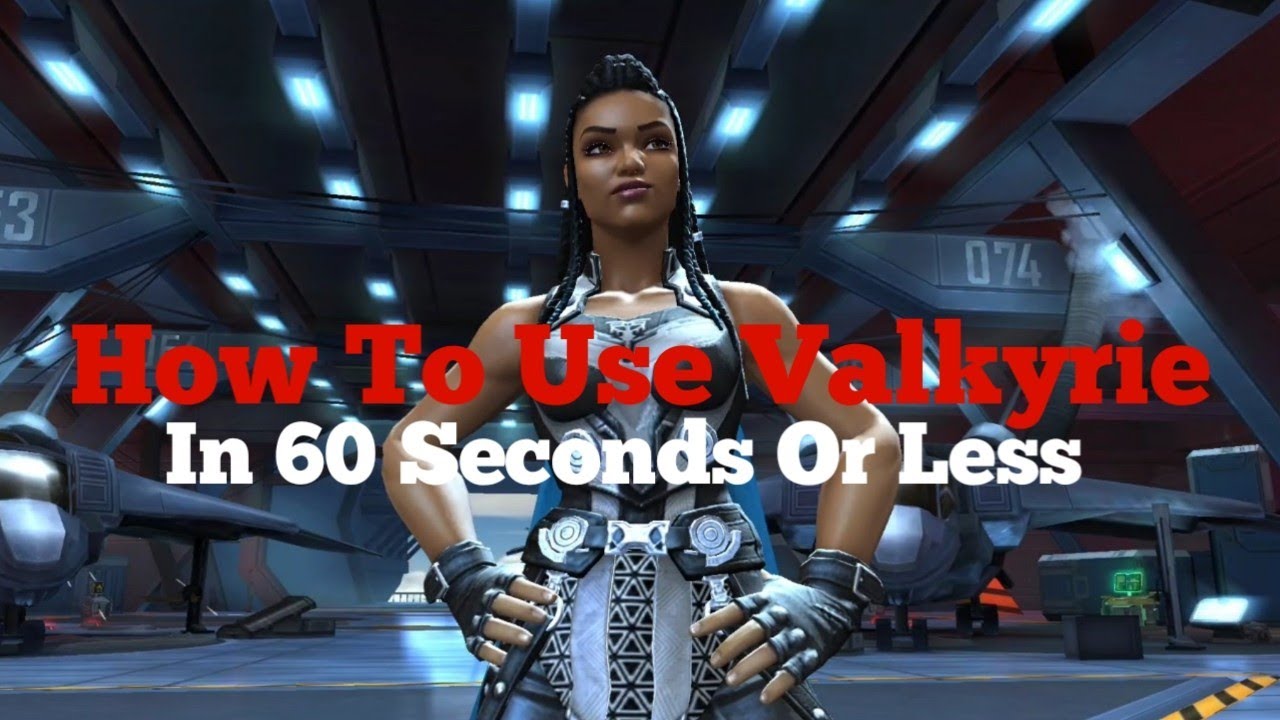 How To Use Valkyrie (General Method) #mcoc #kabam