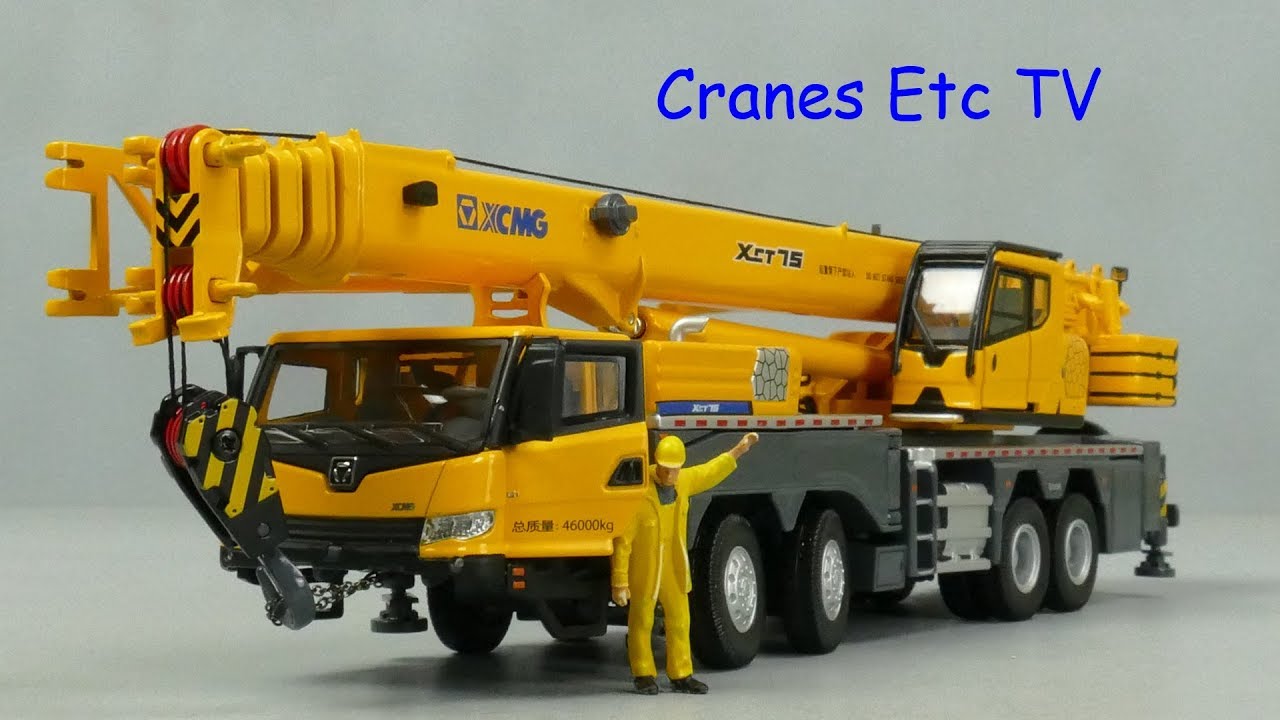 Мобильный автокран Yagao XCMG XCT75 от Cranes Etc TV
