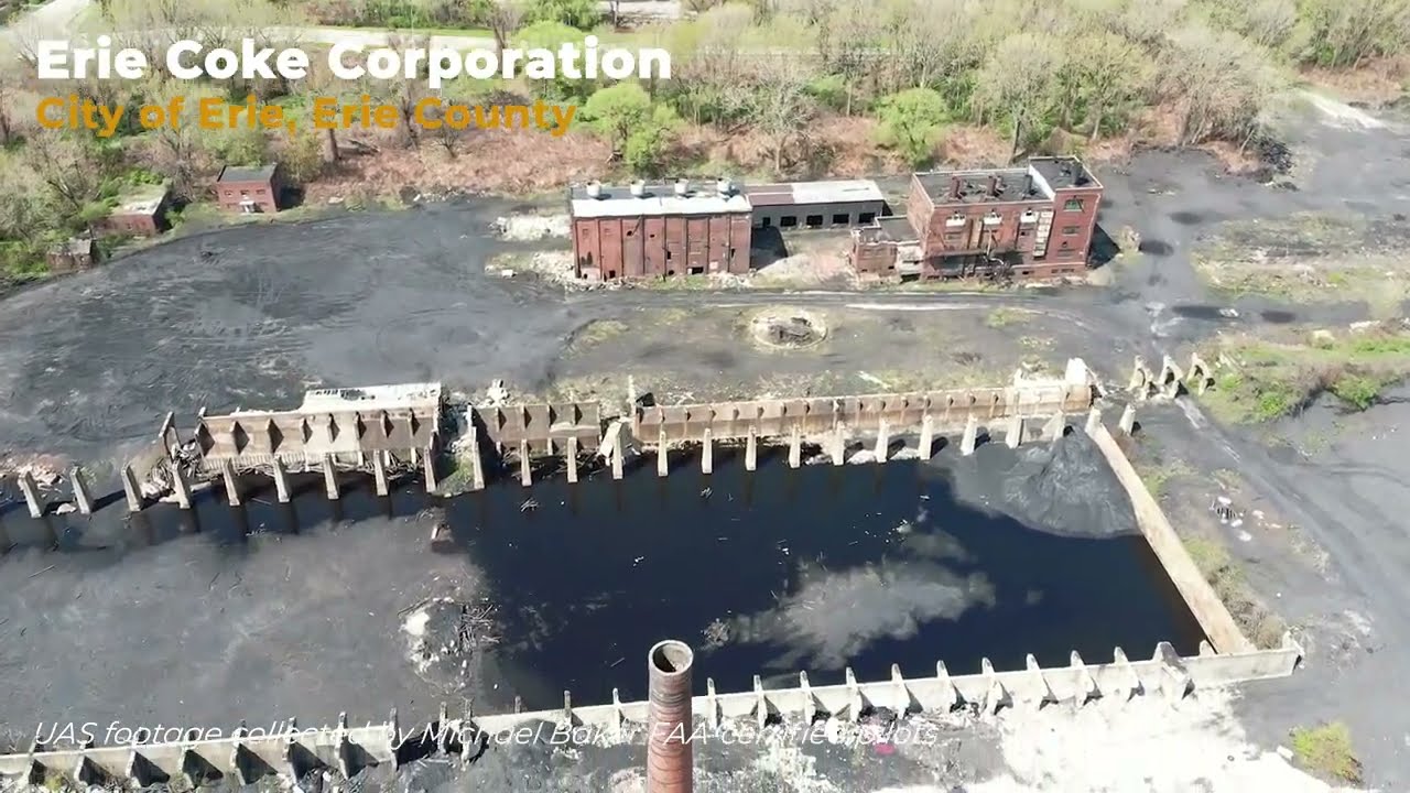 Erie Coke Property - Drone Flyover