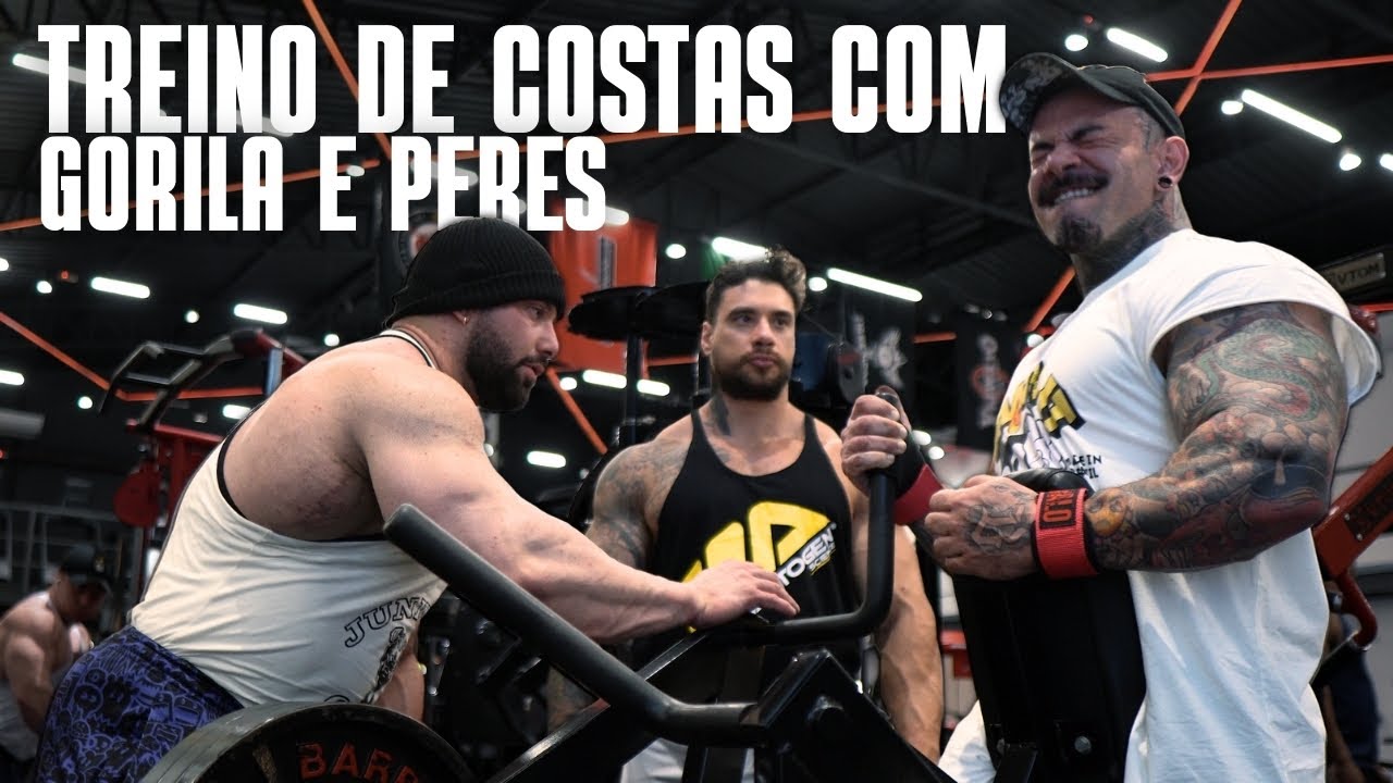 O SEGREDO DA CADÊNCIA! COMO EVOLUIR SEU TREINO DE COSTAS COM LEANDRO PERES, GORILA E XICORIA!