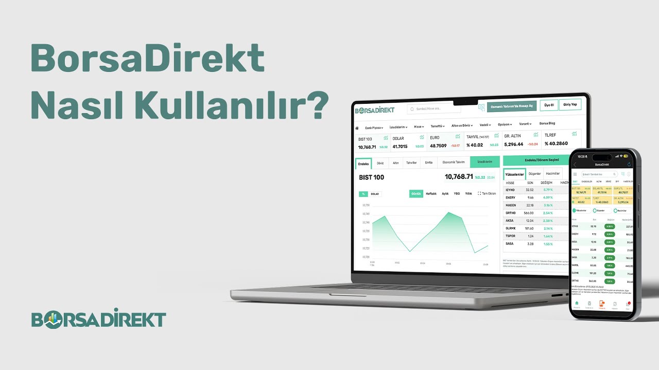 BorsaDirekt Nasıl Kullanılır?
