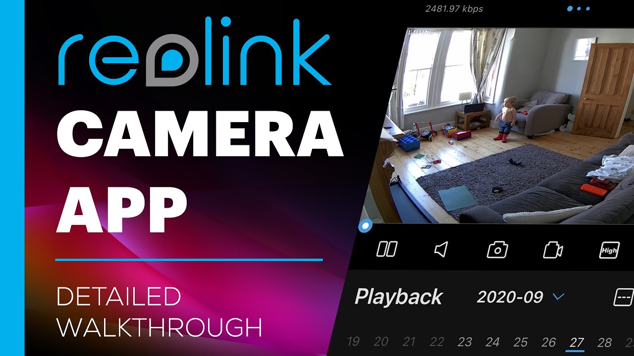 Reolink IP Camera &mdash; полная демонстрация приложения для смартфонов